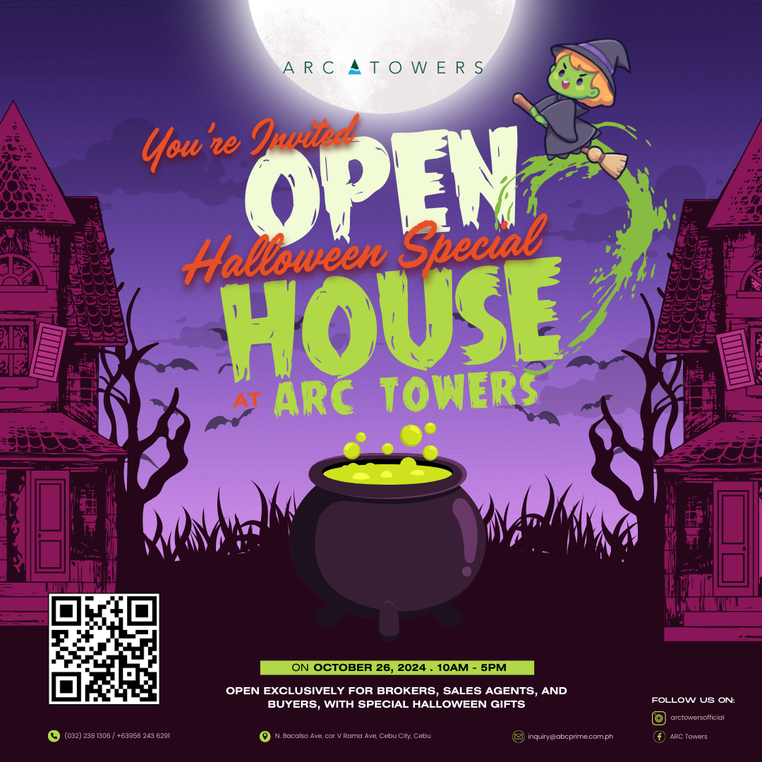 Halloween Open House - Purple Theme