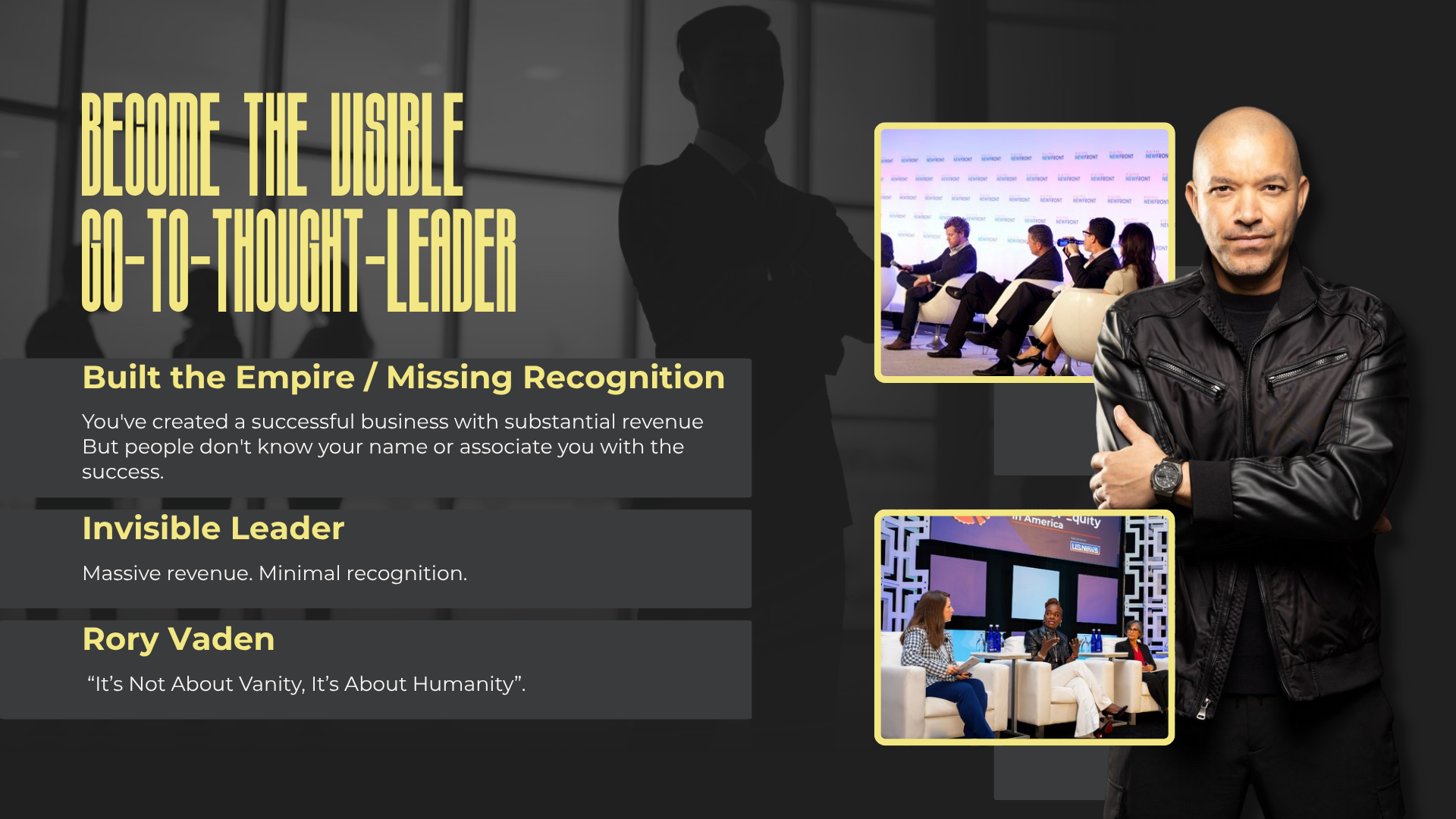 Become The Visible Leader